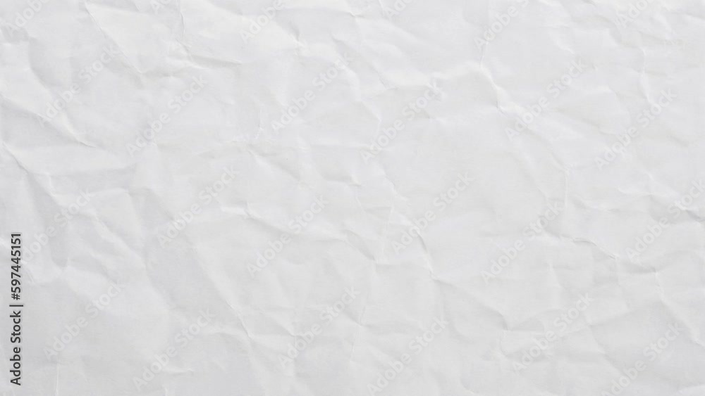 Stop motion of Crumpled white paper texture background. Stop motion of Crumpled white paper texture background.