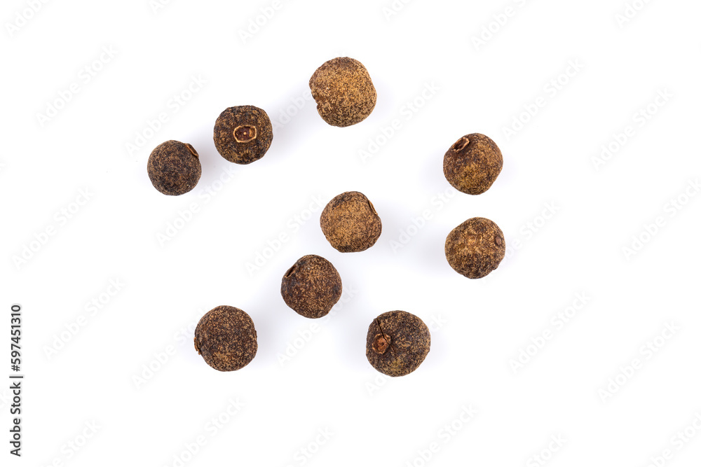 Black pepper isolated on white background Black pepper isolated on white background