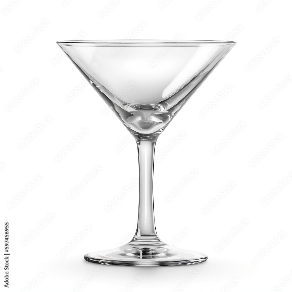 glass isolated on white, ai generated glass isolated on white, ai generated