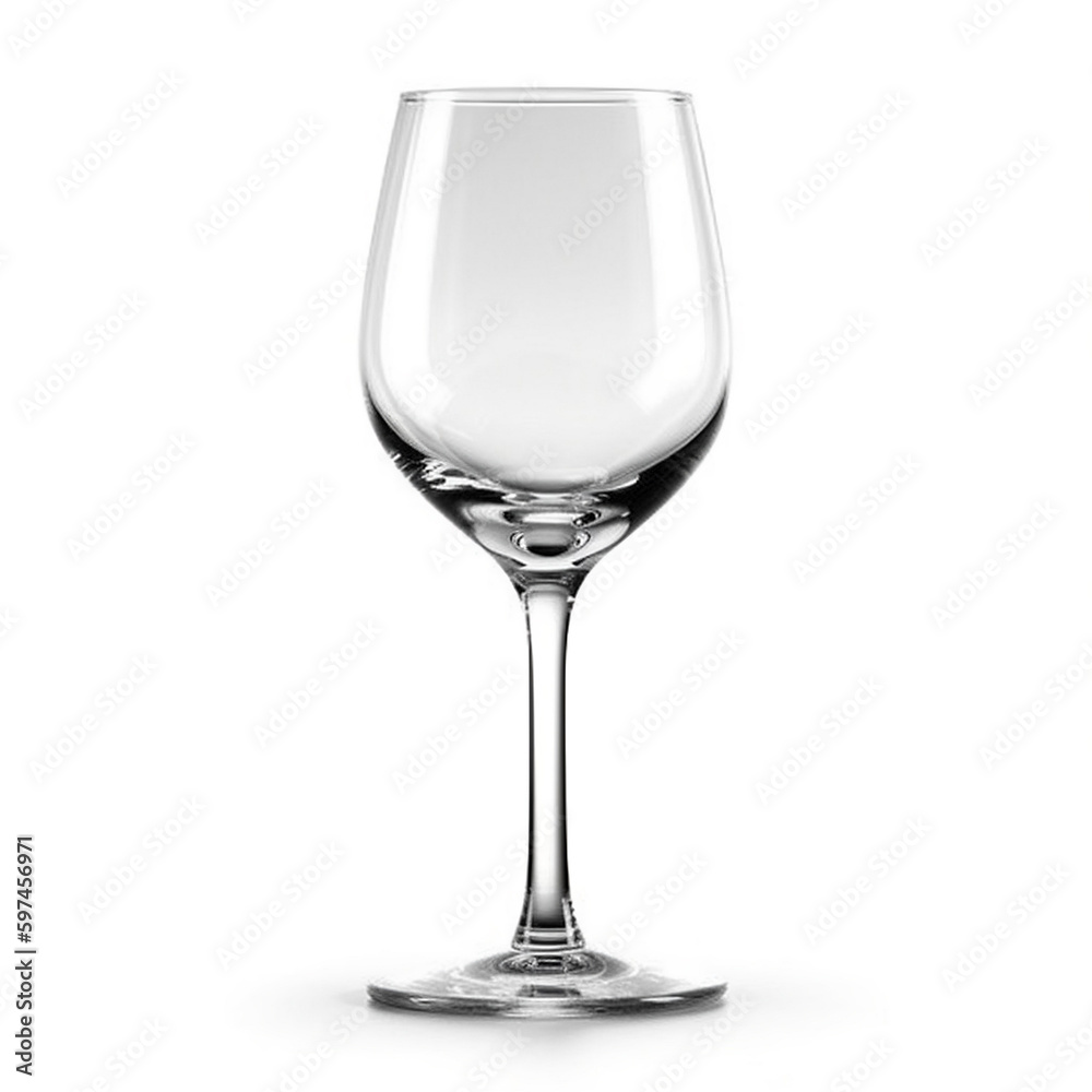 empty wine glass, ai generated empty wine glass, ai generated