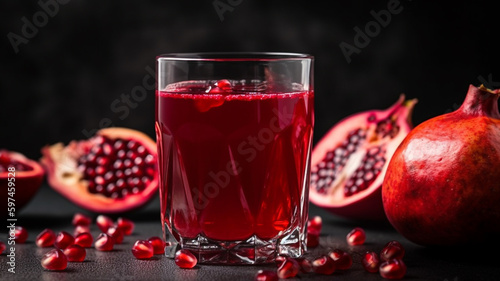 pomegranate juice and pomegranate