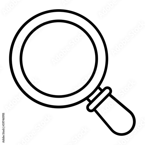 Search Thin Line Icon