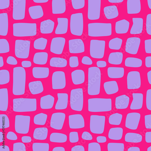 Hand Drawn Stone Texture Background Vector Seamless