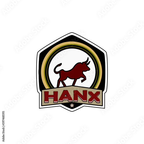 Bull and buffalo head cow animal mascot logo design vector for sport horn buffalo animal mammals head logo wild matador