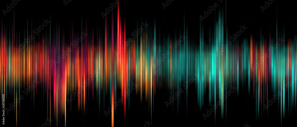 Abstract colorful background with vertical lines. 21:9 aspect ratio. Generative AI Abstract colorful background with vertical lines. 21:9 aspect ratio. Generative AI