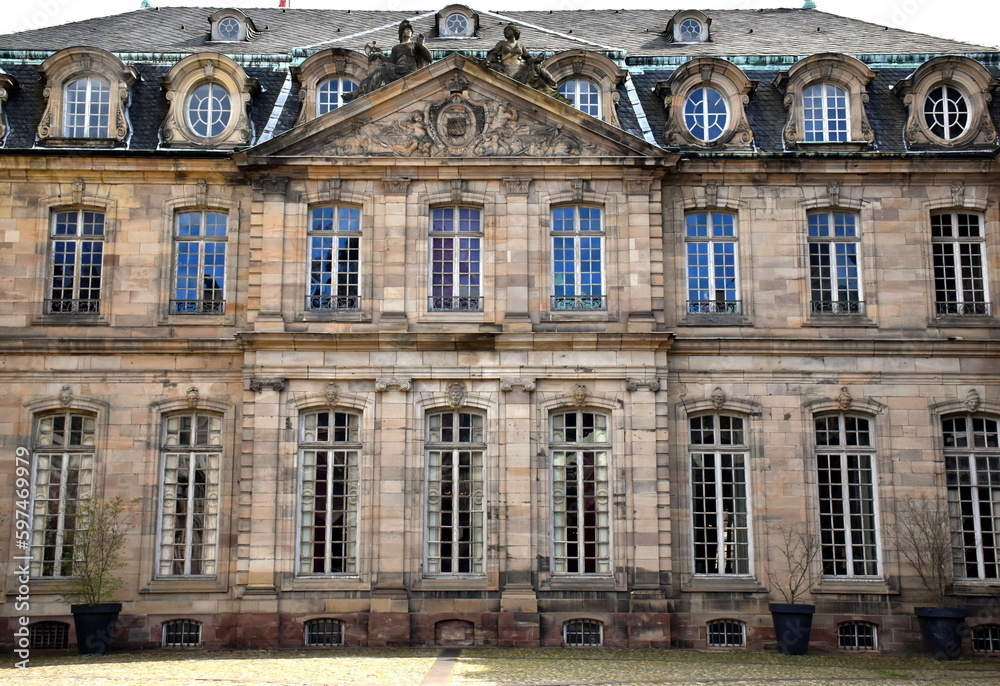 Palais Rohan im Zentrum von Straßburg Palais Rohan im Zentrum von Straßburg