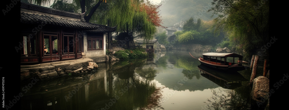 Obraz premium Idyllic of China