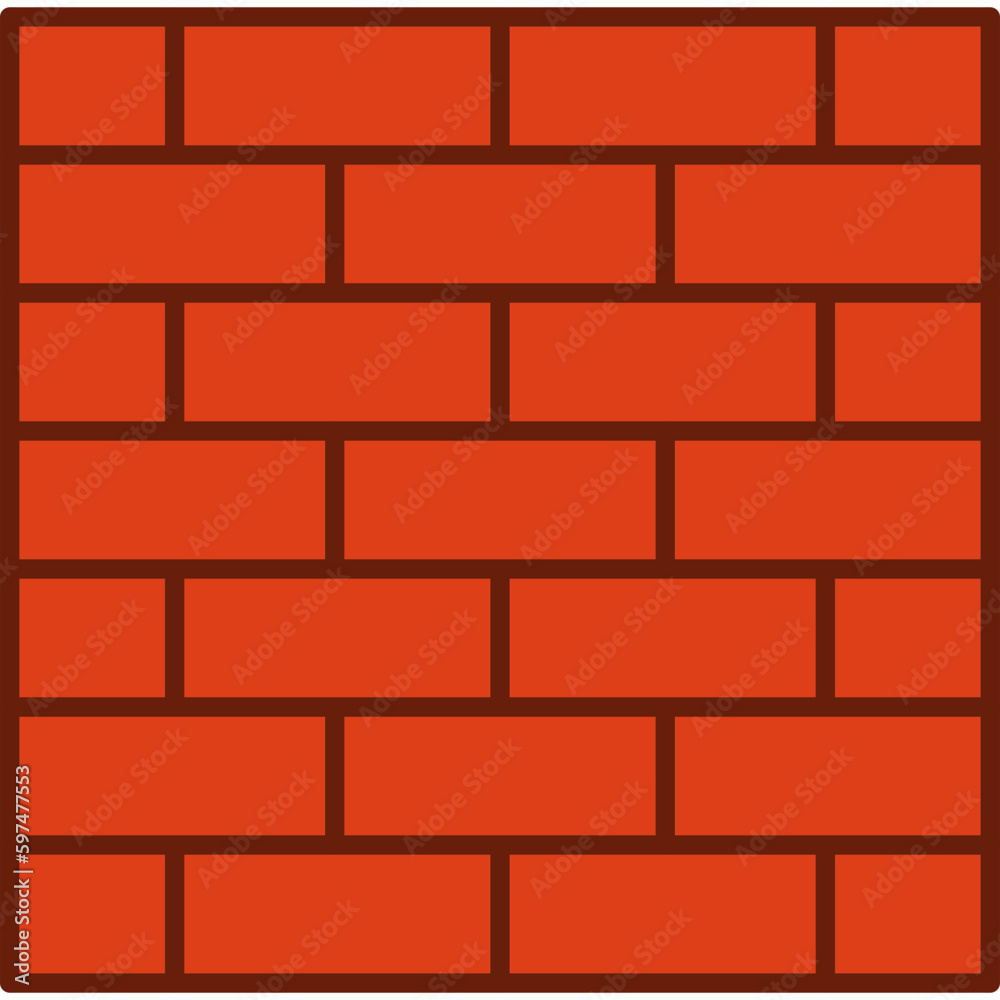 Obraz premium Brickwall Icon