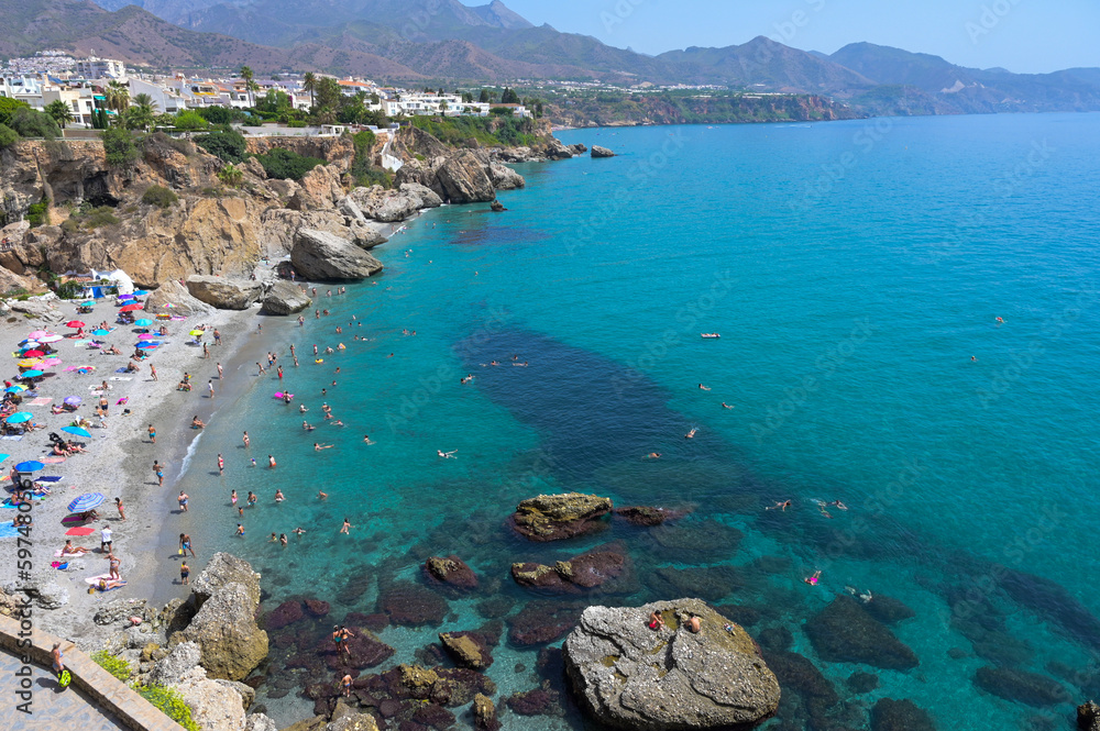 Photography Nerja Beach, Spain
