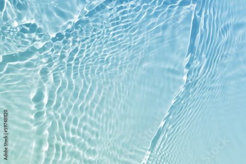 水 波 青 緑 テクスチャ 背景