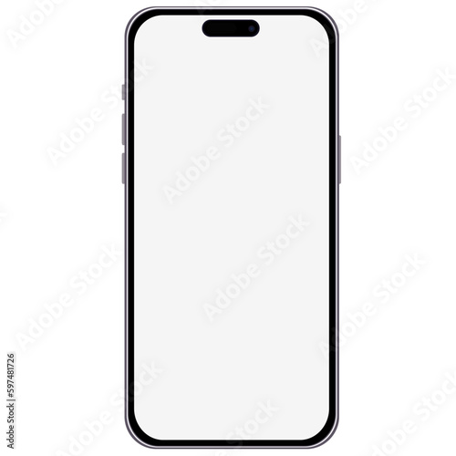 イラスト素材　スマートフォン　携帯電話　携帯　スマホのベクター