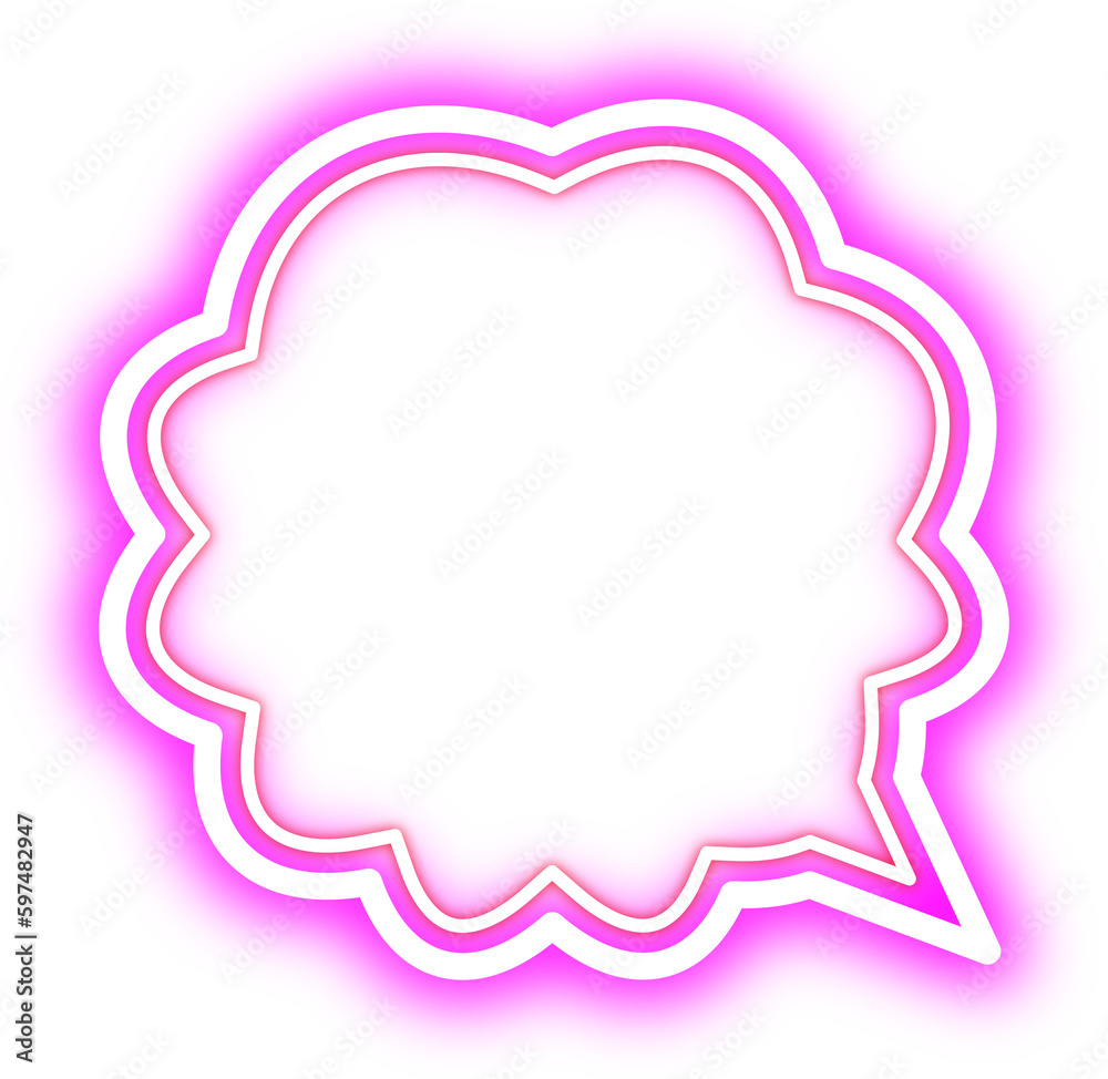 Retro Neon Border. Announcement Board . Retro Neon Border. Announcement Board .