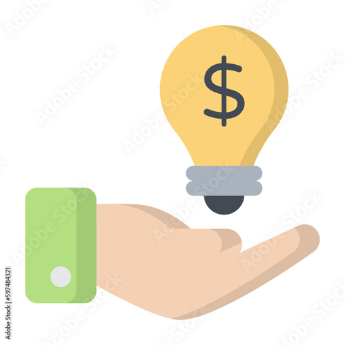 Funds Service Flat Icon