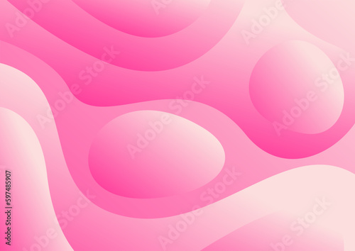 abstract liquid pink background vector illustration