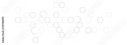 white background hexagon pattern abstract elements design. Concept engineer, medical, technology, science, data security. vector tamplate.