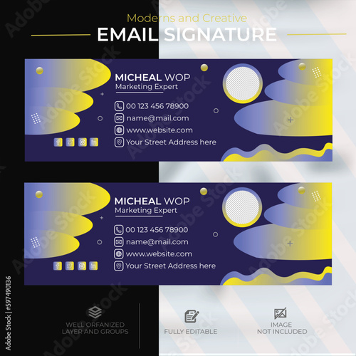 Email Signature Template Design post