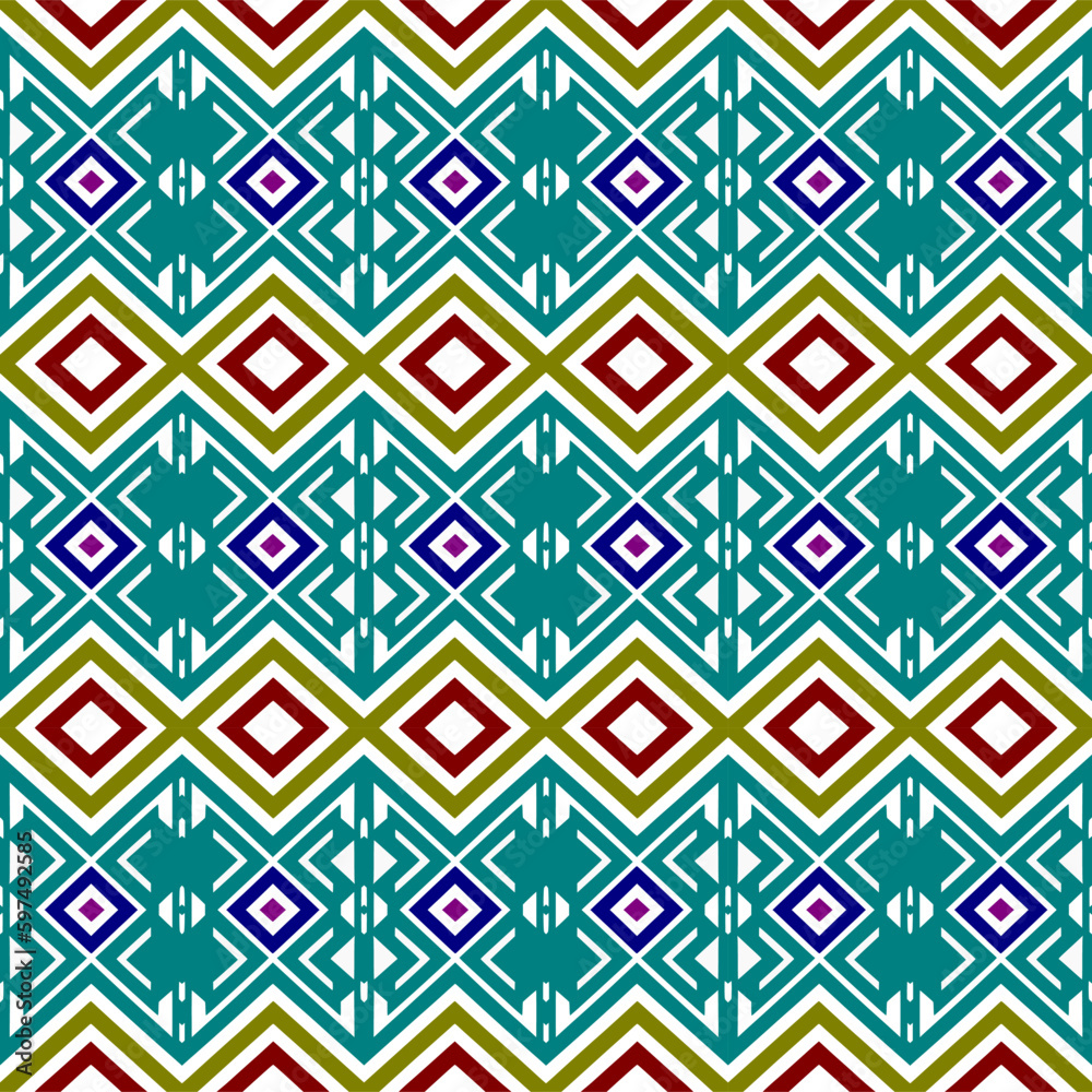 The seamless fabric design, with its abstract geometric lines and fashionable decoration, creates a stunning wallpaper or illustration that repeats seamlessly and adds a touch of modernity and sophist The seamless fabric design, with its abstract geometric lines and fashionable decoration, creates a stunning wallpaper or illustration that repeats seamlessly and adds a touch of modernity and sophist