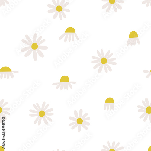 Seamless pattern with Stars. Vector texture with different Stars. Abstract celestial background
