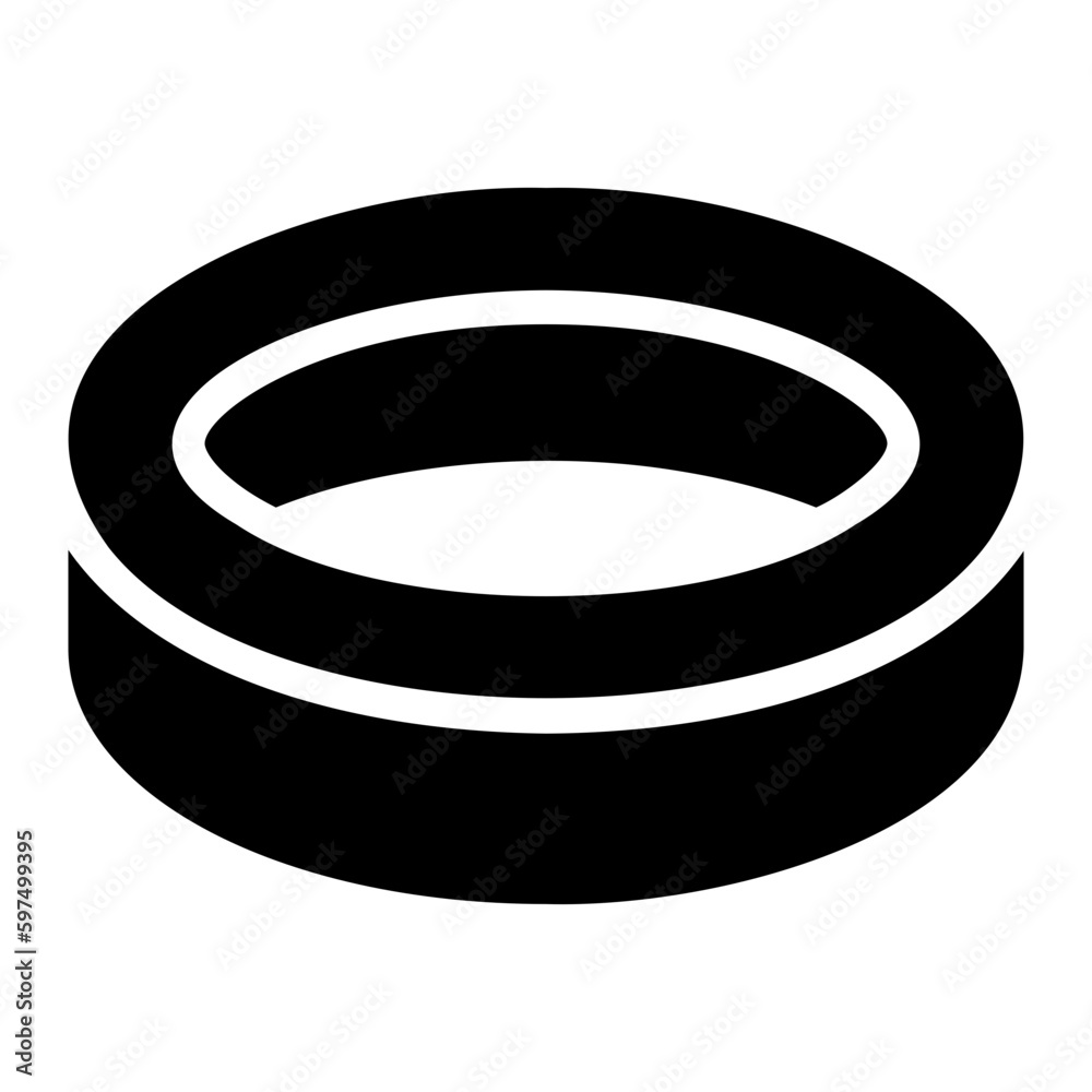 headband glyph icon headband glyph icon