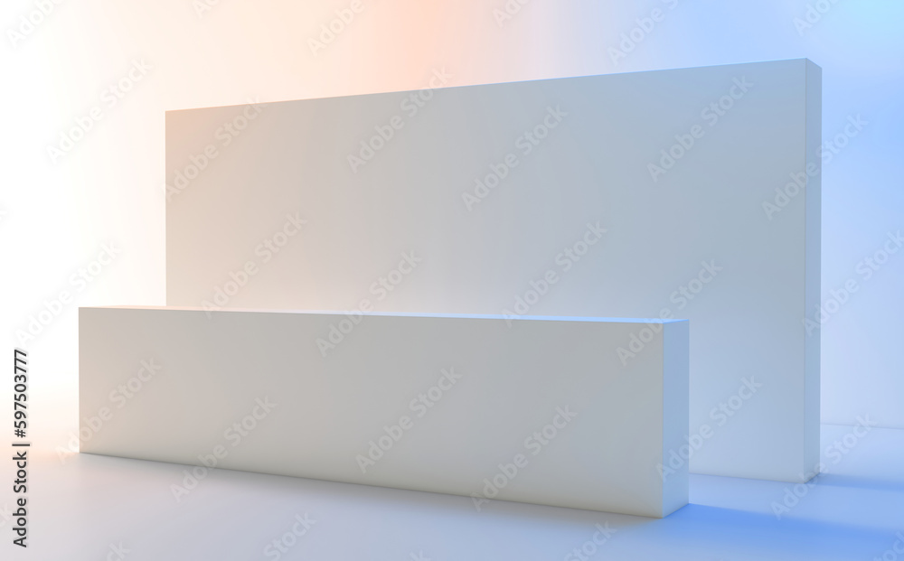 Welcome desk. Perspective view of a registration stand banners. Mockup for events, exhibitions and presentations. Welcome desk. Perspective view of a registration stand banners. Mockup for events, exhibitions and presentations.