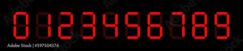 Digital numbers