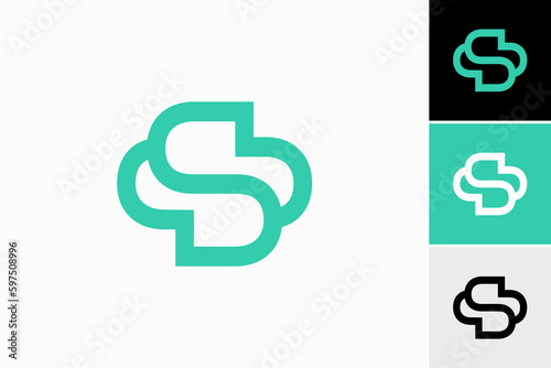 SO logo vector premium design