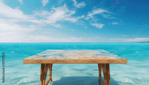 Table in the sea © Supark