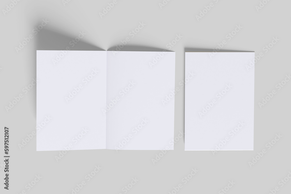 A5 Brochure Blank can be used to make your presentation project A5 Brochure Blank can be used to make your presentation project