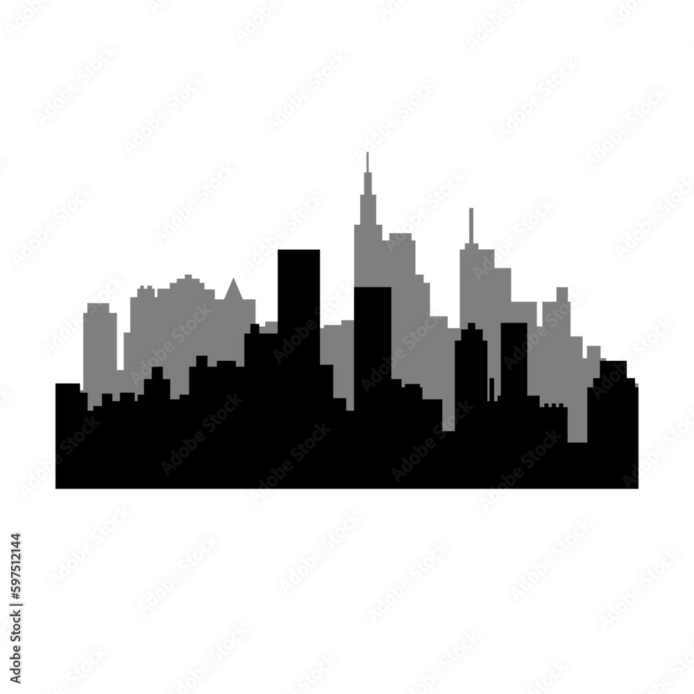 City Silhouette Illustration