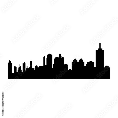 City Silhouette Illustration © Leviathan