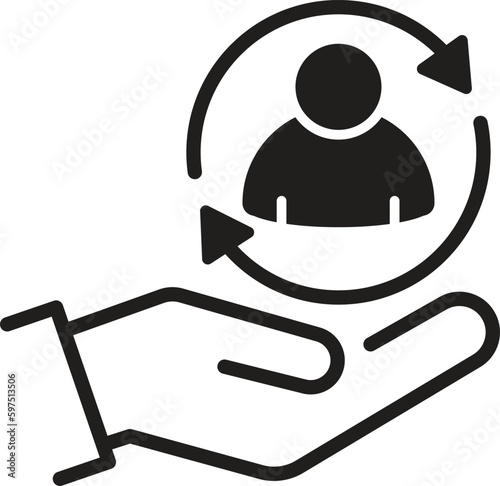 customer retention icon