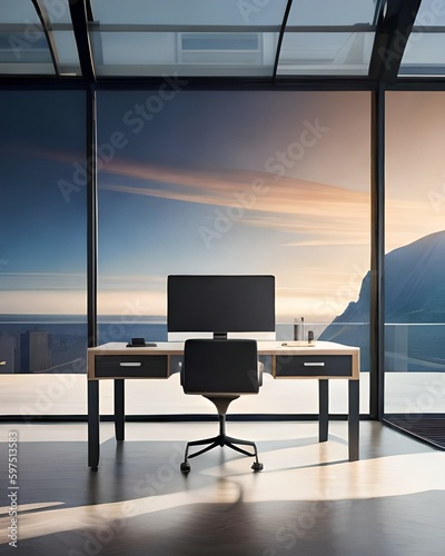 Type Away in Style: The Ultimate Computer Office with Keyboards and Mouse - created with generative AI tool