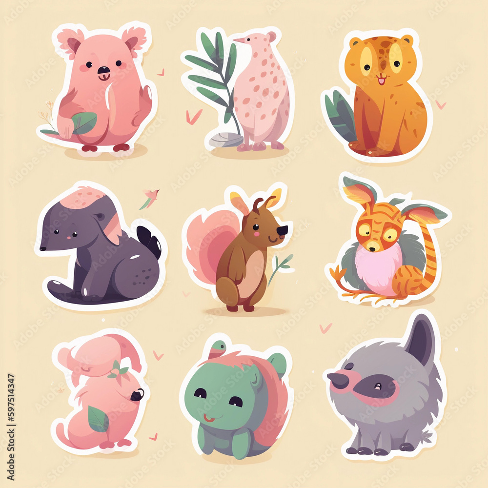 custom made wallpaper toronto digitalCartoon Craze Vector Collection