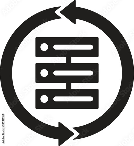real time data icon
