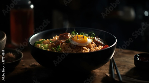Delicious Japanese Ramen, Food Photography