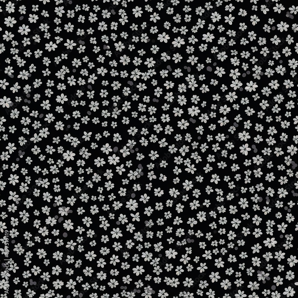 Seamless tileable tiny flowers background pattern Seamless tileable tiny flowers background pattern