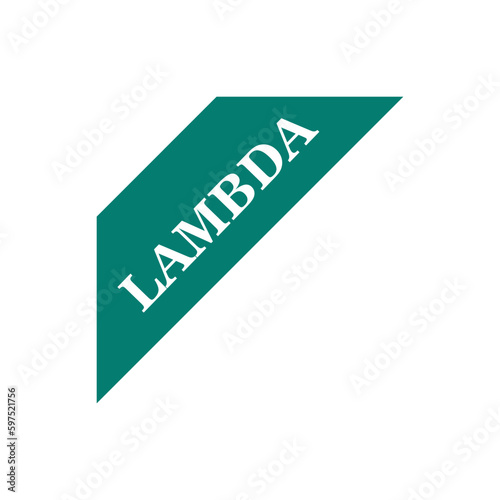 Alpha beta gamma icon vector logo design template
