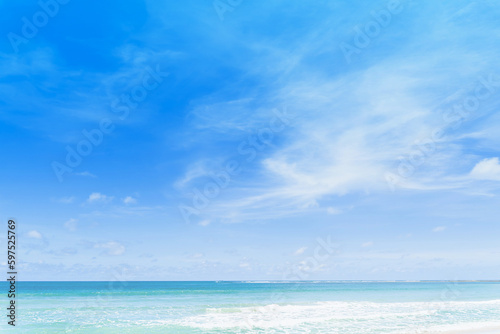 Sky gradient background. Bright morning and enjoy the fresh sky in Patong  Phuket  Thailand.