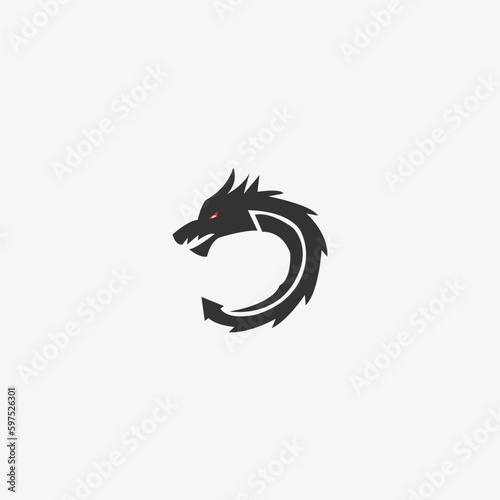 Wallpaper Mural Dragon Logo Images, Stock Photos and Vectors  Torontodigital.ca