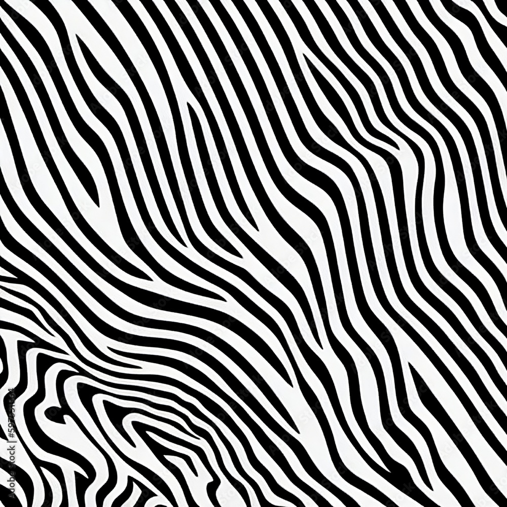 Generative AI zebra skin pattern Generative AI zebra skin pattern