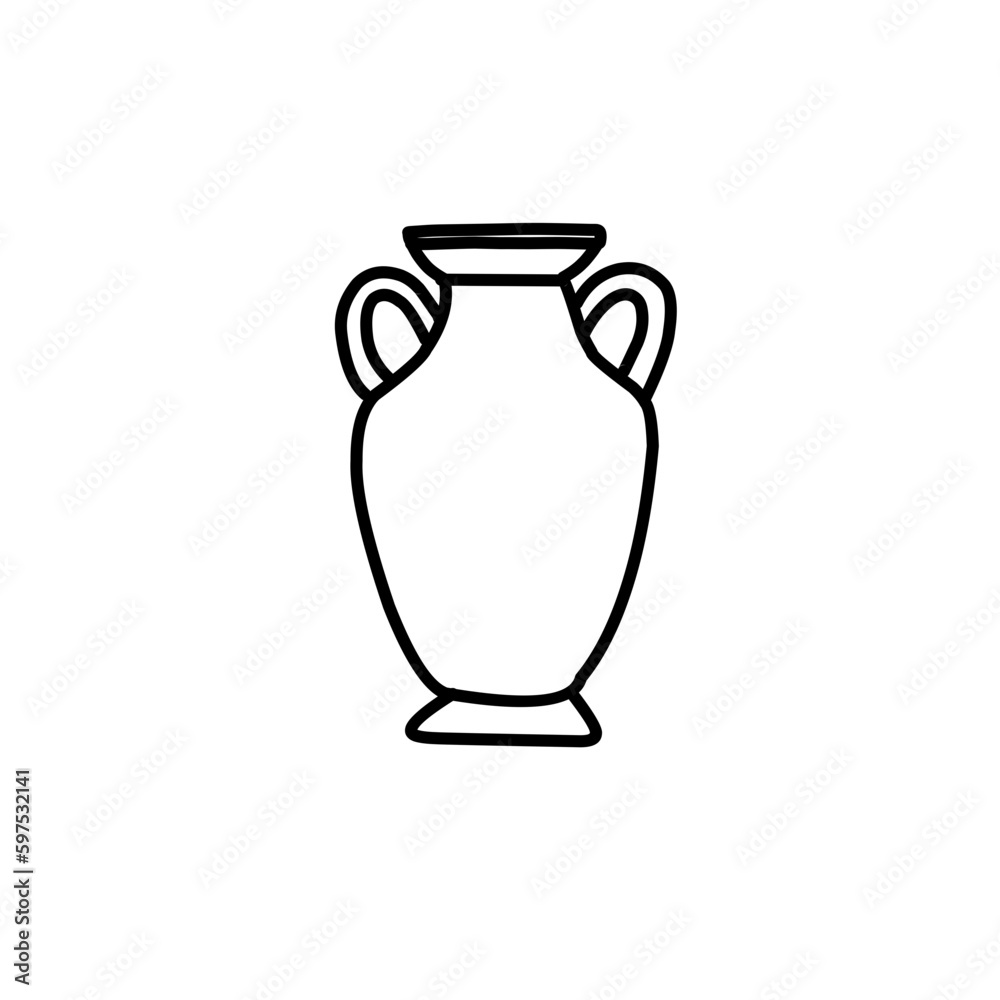 Outline vases