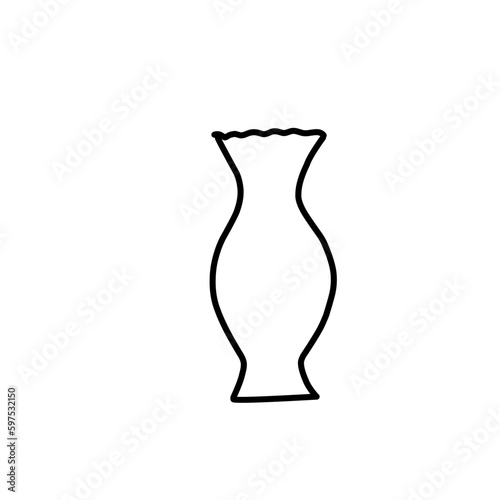 Outline vases