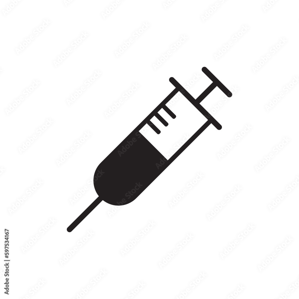 syringe illustration, syringe flat icon vector illustration syringe illustration, syringe flat icon vector illustration