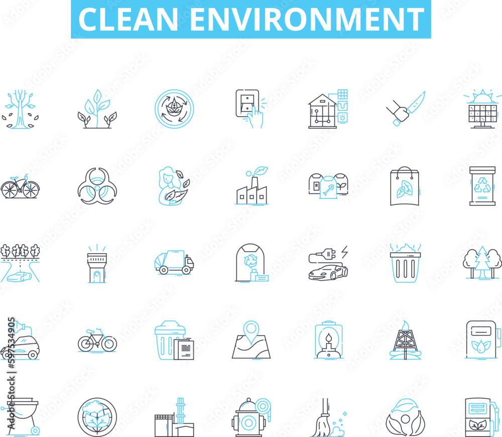 Clean environment linear icons set. Sustainability, Recycling, Conservation, Greenery, Pollution, Hygiene, Composting line vector and concept signs. Eco-friendly,Reusable,Freshness Generative AI Clean environment linear icons set. Sustainability, Recycling, Conservation, Greenery, Pollution, Hygiene, Composting line vector and concept signs. Eco-friendly,Reusable,Freshness Generative AI