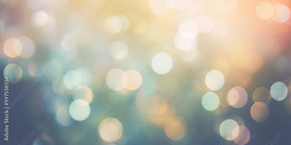 Pastel abstract bokeh background made with AI Pastel abstract bokeh background made with AI