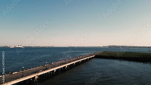 Wallpaper Mural bridge over the river Torontodigital.ca