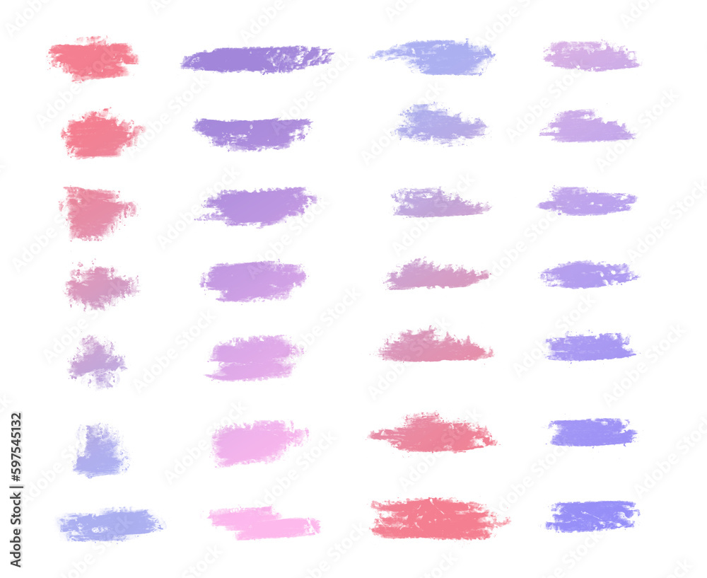 pastel crayon strokes on transparent background pastel crayon strokes on transparent background