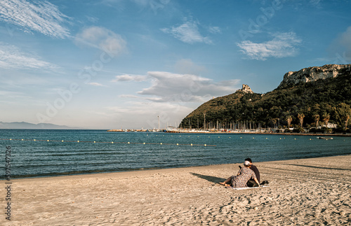 Poetto bveach, Cagliari, Sardinia