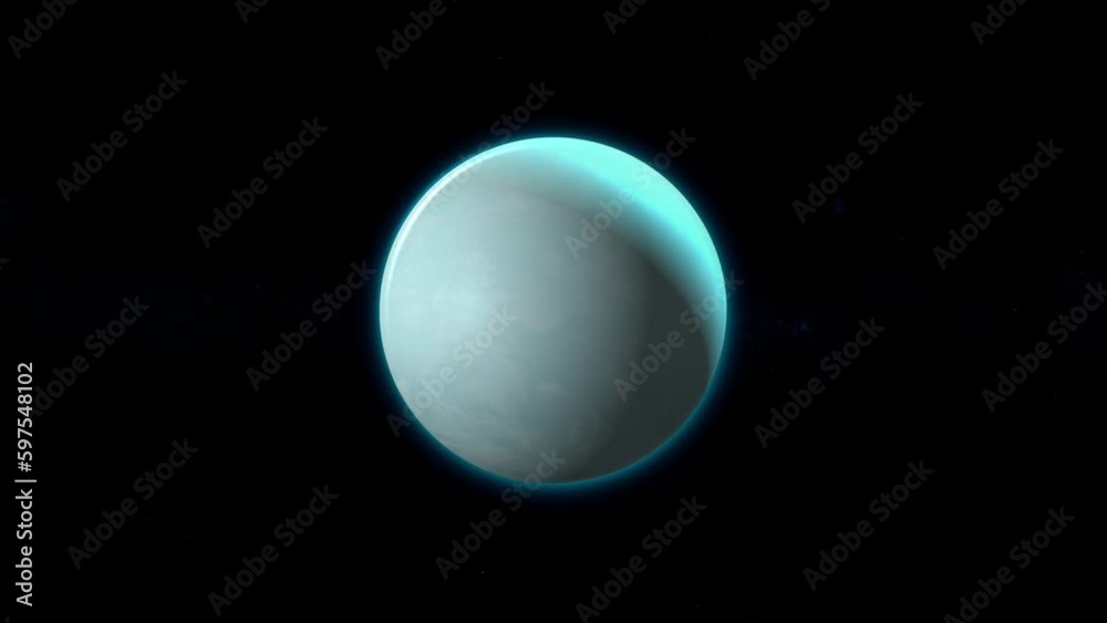 Planet Uranus from Space Planet Uranus from Space