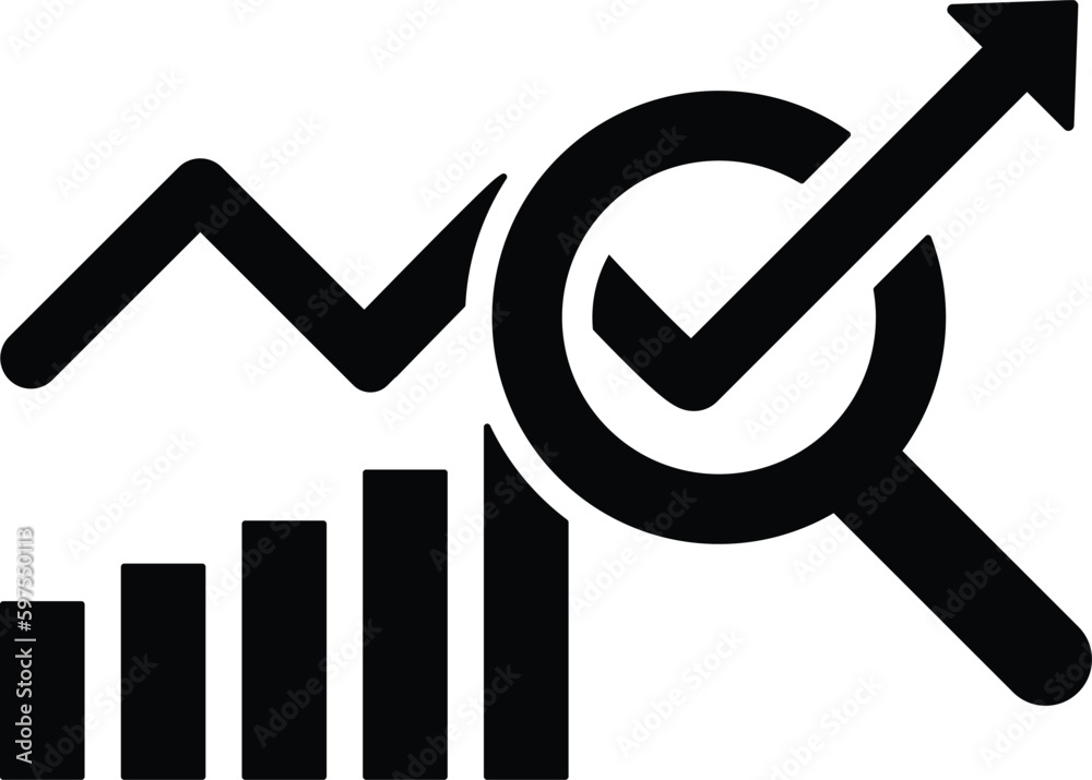 data analysis icon vector data analysis icon vector